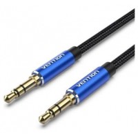 CABLE AUDIO ESTEREO JACK 3.5/M JACK 3.5/M 1 M AZUL VENTION (Espera 4 dias)