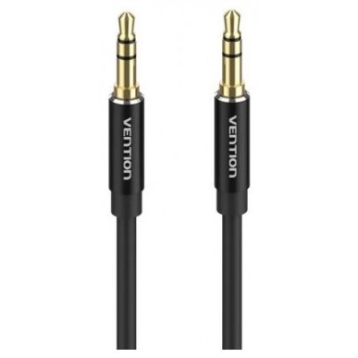 CABLE AUDIO ESTEREO JACK 3.5/M JACK 3.5/M 2 M NEGRO VENTION (Espera 4 dias)