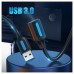 CABLE ALARGADOR USB 3.0 M/H 0.50 M NEGRO VENTION (Espera 4 dias)