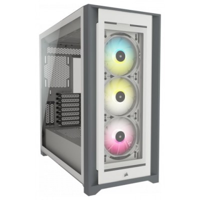 Corsair iCUE 5000X RGB Midi Tower Blanco (Espera 4 dias)