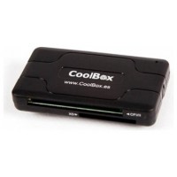 LECTOR TARJETAS EXTERNO  Usb COOLBOX SD, MMC, Micro SD negro (Espera 4 dias)