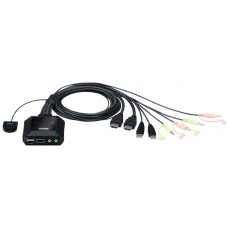 Aten CS22H interruptor KVM Negro (Espera 4 dias)