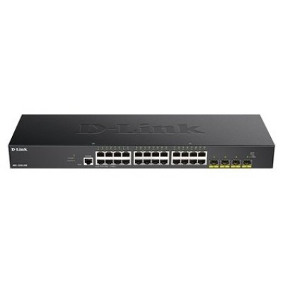 D-LINK SWITCH 24 PUERTOS 10/100/1Gbit w/4 10Gbit. SFP+ (Espera 4 dias)