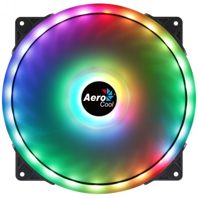 Ventilador Int. Aerocool Duo Argb 200mm Anillo Led