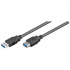 CABLE DE EXTENSION USB 3.0 A A A M/F DE 1,0 METRO.