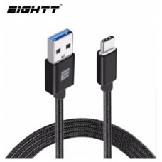 Eightt - Cable USB 3.0 a Type C - 1.0m - Trenzado