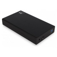 Ewent EW7056 caja para disco duro externo 3.5" Caja de disco duro (HDD) Negro (Espera 4 dias)