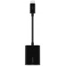 Adaptador Belkin F7u081btblk Usb-c De Audio Y Carga