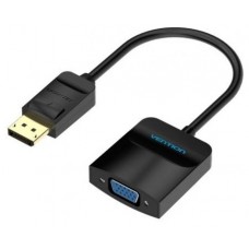 CONVERSOR DISPLAYPORT/M A VGA/H 0.15 M NEGRO VENTION (Espera 4 dias)