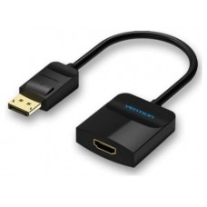 CONVERSOR DISPLAYPORT/M A HDMI/H 0.15 M NEGRO VENTION (Espera 4 dias)