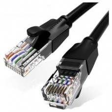 CABLE DE RED LATIGUILLO RJ45 UTP CAT6 AWG26 15 M NEGRO VENTION (Espera 4 dias)