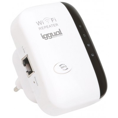 iggual Repetidor WiFi 300 Mbps RW-N300-AP/R