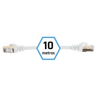 iggual Latiguillo CAT7 SFTP LSZH 10 metros blanco