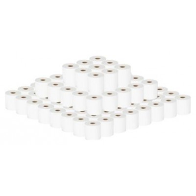 Pack 100 rollos papel térmico sin BPA 57X57mm