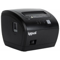 iggual Impresora térmica TP EASY 80 USB+RJ11 negra