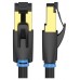 CABLE DE RED LATIGUILLO RJ45 CAT.8 SFTP AWG28 1.5 M NEGRO VENTION (Espera 4 dias)