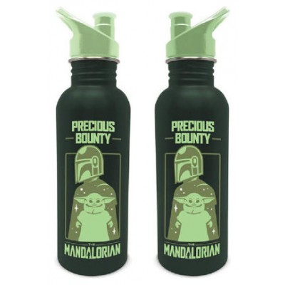 BOTELLA METÁLICA THE MANDALORIAN PRECIOUS BOUNTY PYRAMID INTERNATIONAL MDB25919 (Espera 4 dias)