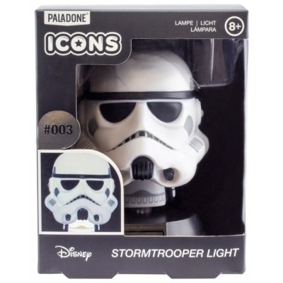 LÁMPARA ICONS STORMTROOPER 12 CM PALADONE PP6383SWV2 (Espera 4 dias)