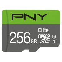 Memoria Sd Micro 256gb Pny Elite Microsdxc Uhs-i Clase