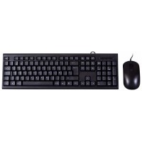 TECLADO + RATON WIRED PC-CASE (Espera 4 dias)