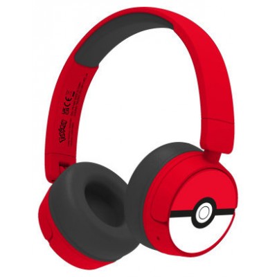 AURICULARES KIDS BT POKÉ BALL ROJO OTL TECHNOLOGIES PK1000 (Espera 4 dias)