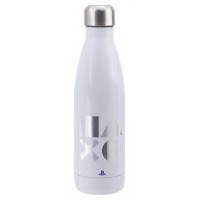 Paladone PS5 Uso diario 500 ml Acero inoxidable Plata, Blanco (Espera 4 dias)