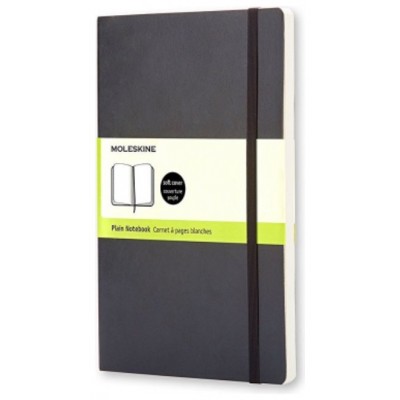 LIBRETA CLASICA TAPA BLANDA NEGRA P (9X14CM) LISA MOLESKINE QP613 (Espera 4 dias)