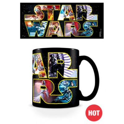 TAZA DESAYUNO CAMBIO DISEÑO STAR WARS LOGO PYRAMID SCMG24755 (Espera 4 dias)