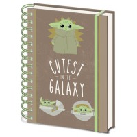 CUADERNO ESPIRAL MANDALORIAN CUTEST IN THE GALAXY PYRAMID INTERNATIONAL SR73255 (Espera 4 dias)