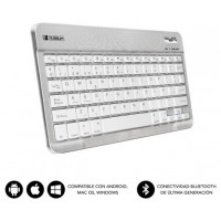 SUBBLIM Teclado Bluetooth Smart BT Keyboard Silver (Espera 4 dias)