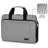 SUBBLIM Maletin Air Padding Laptop bag 13,3-14" Grey