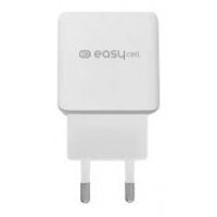 CARGADOR COCHE EASYCELL 1x USB BLANCO