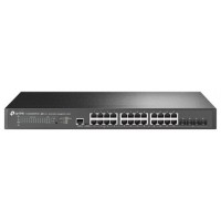 TP-Link TL-SG3428XPP-M2 switch Gestionado L2+ 2.5G Ethernet (100/1000/2500) Energía sobre Ethernet (PoE) 1U Negro (Espera 4 dias)
