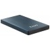 CAJA EXTERNA 2.5 TOOQ 95 MM SATA USB 3.0/3.1 GEN1 AZUL