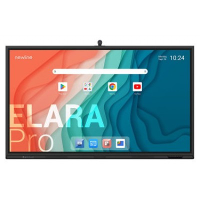 NEWLINE MONITOR INTERNATIVO LYRA PRO (TT-6523QCA) 65", ANDROID 13, GOOGLE EDLA, 8GB Y 298GB, USB-C 65W, MIC, NEWLINE APPS, OPS PC Y  SDM OPCIONAL, GARANTIA ON SITE (Espera 4 dias)