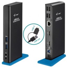 I-tec - USB 3.0/USB-C Dual HDMI Docking Station - 2 x