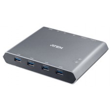 ATEN Conmutador KVM 4K DisplayPort USB-C de 2 puertos con paso de corriente (Espera 4 dias)