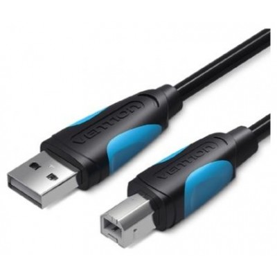 CABLE USB 2.0 MINI USB/M A USB TIPO-B/M 2 M NEGRO VENTION (Espera 4 dias)