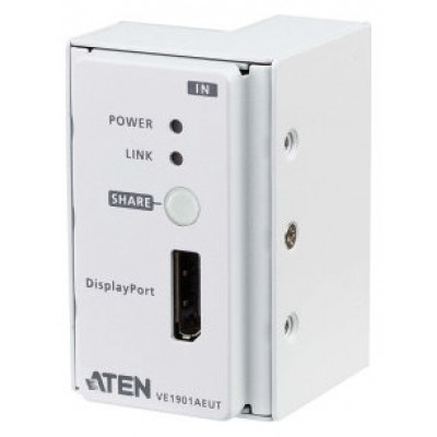 ATEN Transmisor encastrable (EU) DisplayPort HDBaseT-Lite con embellecedor / PoH (Espera 4 dias)