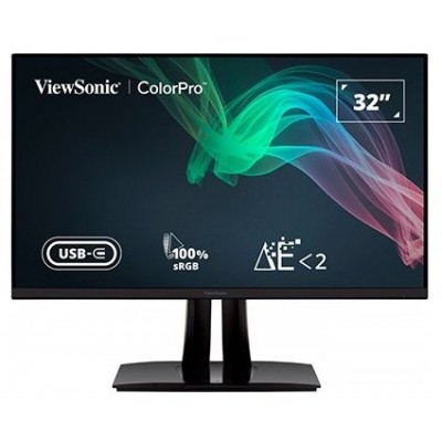 MONITOR VIEWSONIC 32" UHD IPS LED 2XHDMI DP-IN DP-OUT USB-C RJ45 AJUSTABLE